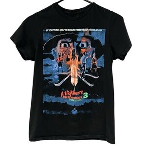 A Nightmare on Elm Street 3 Freddy Krueger Graphic Tee Men’s Size Small